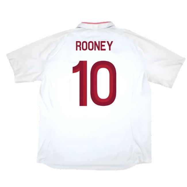 Rooney 10 Licensed Copy England Home Fan Shirt for Adults (2)