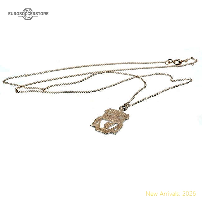 Premium Liverpool Fc Sterling Silver Pendant & Chain Cr Large