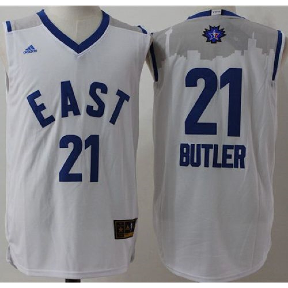 Official Jimmy Butler21 White Jersey - - Basketball Fan Gear