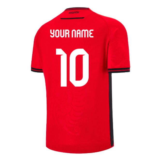 Replica Quality Albania Home Supporter Kit (Adults)
