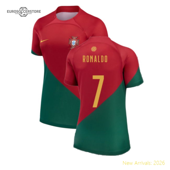 Football Team Ladies Ronaldo Sophisticated Jersey Smart Fabric