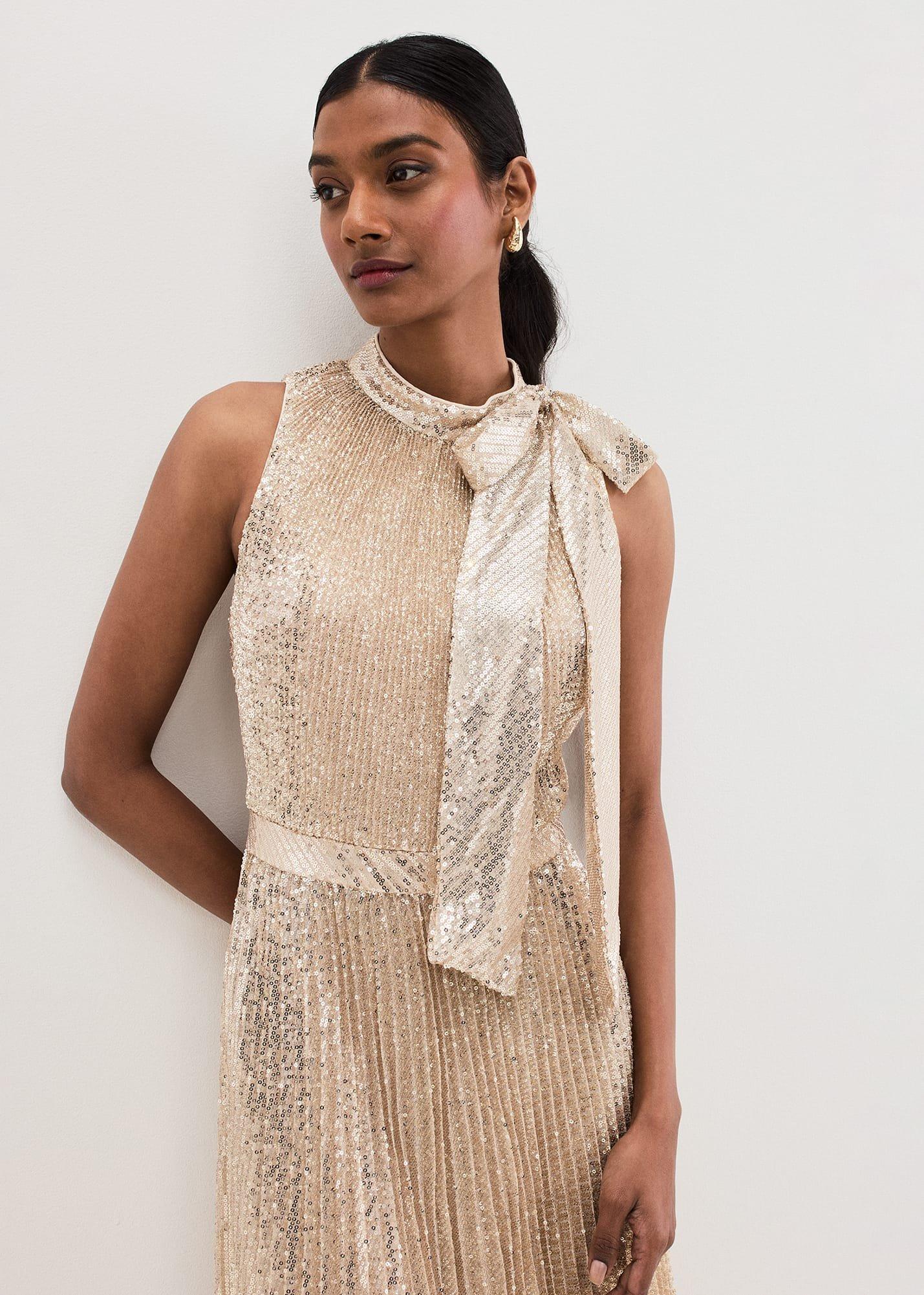 Sammy Silver Sequin Dress