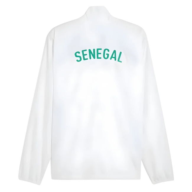 2024-2025 Senegal Prematch Woven Jacket (White)