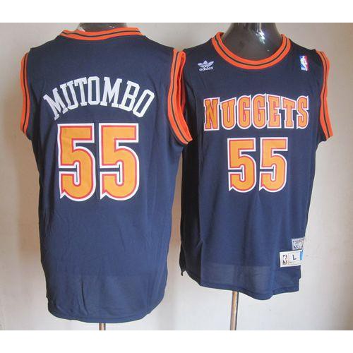 Dikembe #55 DEN Professional Grade NBA Replica Jersey Athletic