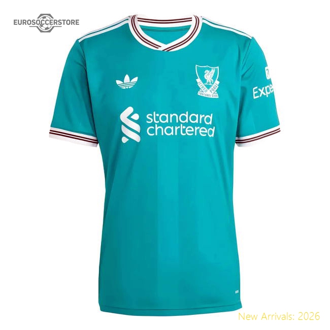 Official 2025-2026 Liverpool Third Shirt - Premium Quality Football