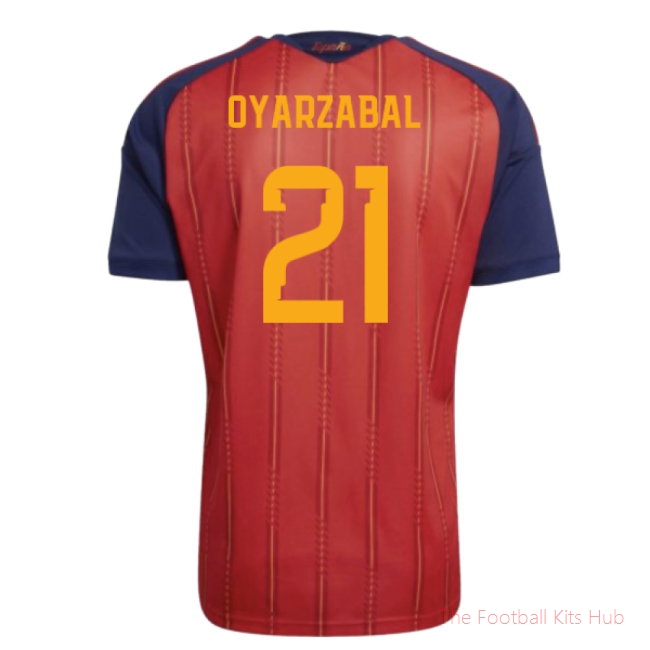 2026-2027 Spain Home Youth Kit (Oyarzabal 21)