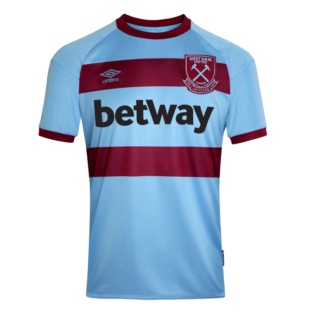 High Performance West Ham United 20-21 Away Blue Soccer Jersey Shirt