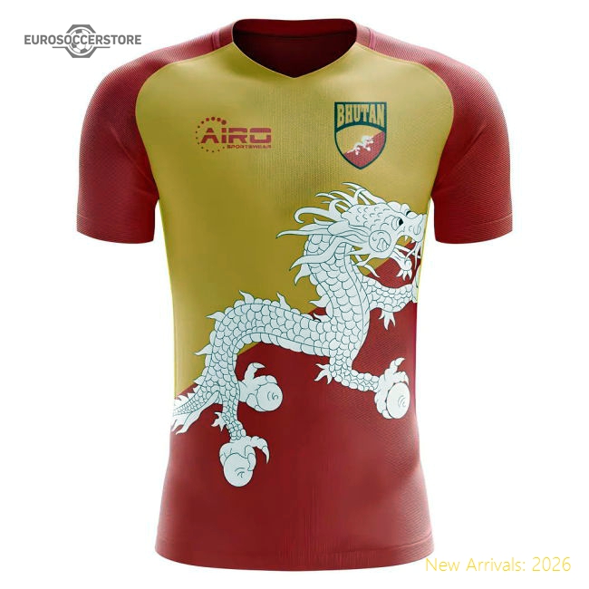 Durable Bhutan Concept 20252026 Home Shirt Drifit Sleek