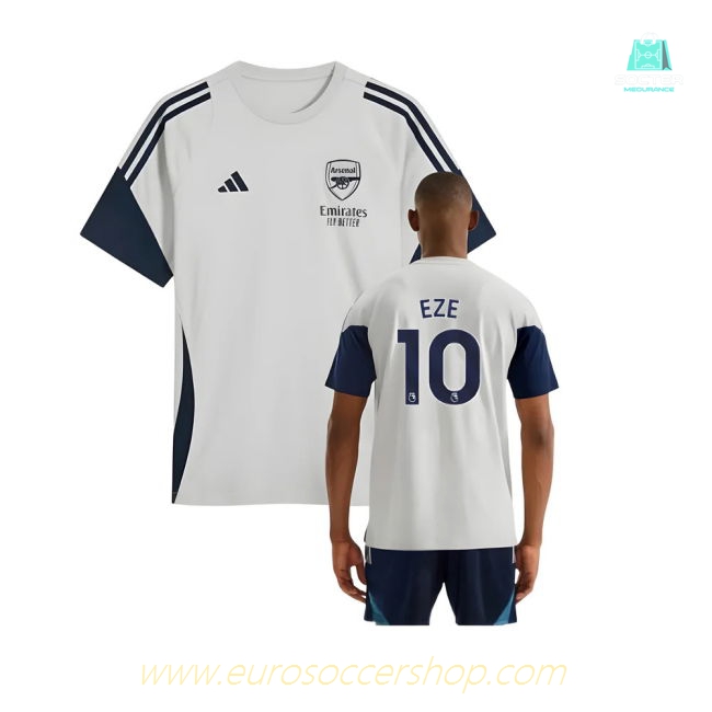 2025-2026 Arsenal Training Tee (Grey) (Eze 10)