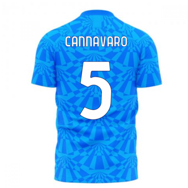Premium Napoli Home Cannavaro Jersey 2023-2024 Flexible