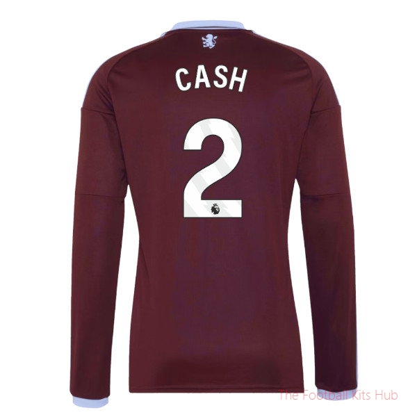 Club Aston Villa 2026-2027 Long Sleeve Home Shirt (Cash 2)