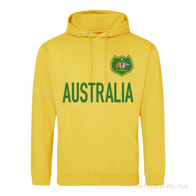 Australia National Team Text Hoody (Yellow)