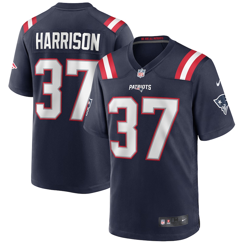 None Rodney Harrison New England Patriots Powerful Game Jersey