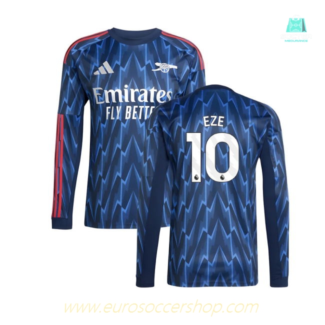 2025-2026 Arsenal Long Sleeve Away Shirt (Eze 10)