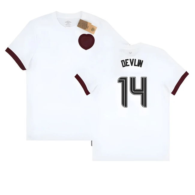 2025-2026 Hearts Top Grade Third Third Devlin 14 - Retro Fan Edition