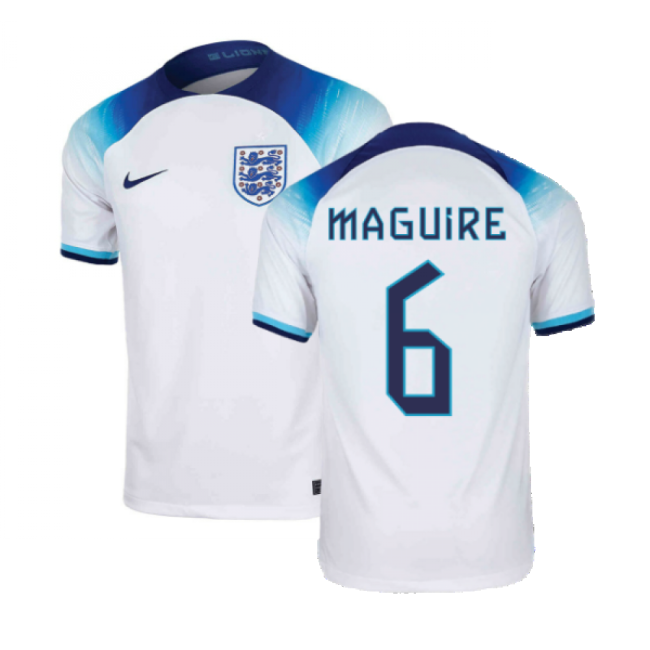 Exclusive England Home Limited Shirt 2022-2023 (MAGUIRE 6)