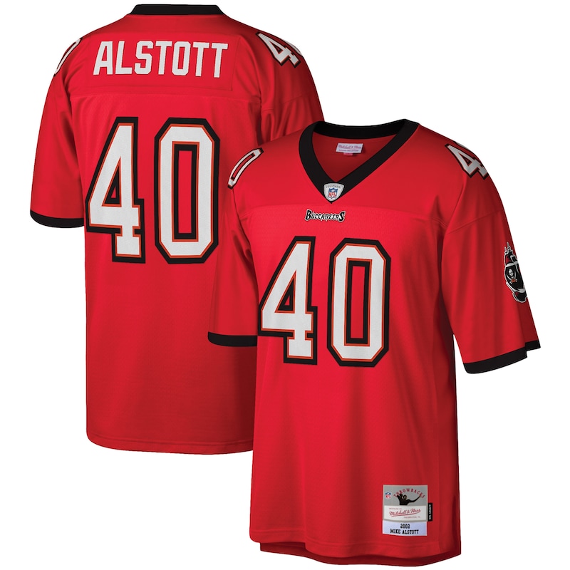 None Mike Alstott Record-Breaker TB Buccaneers Cost-Effective Jersey