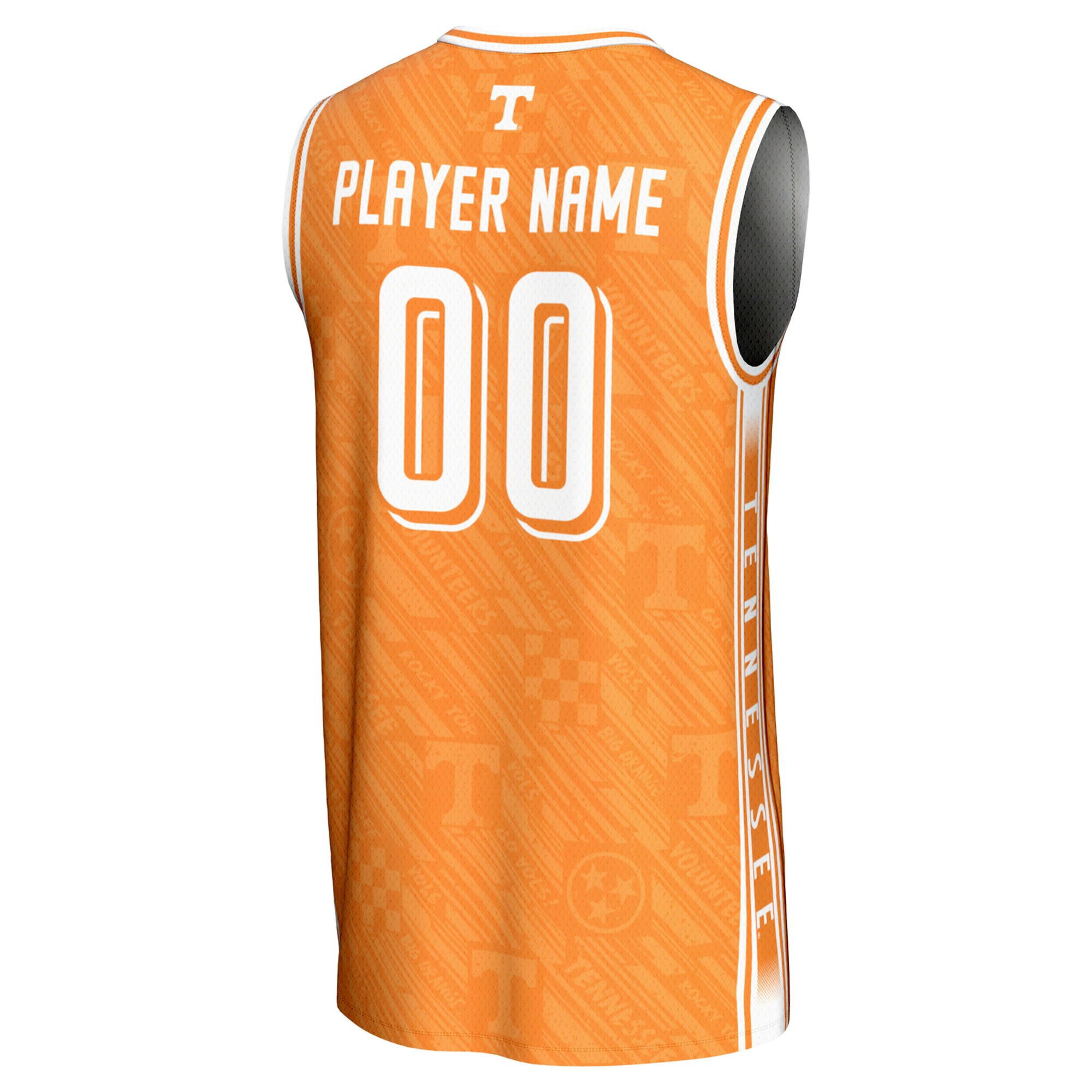 [NJP] Tennessee Lady Vols GameDay Greats Youth NIL Pick-A-Player Women's Basketball Lightweight Highlight Print Jersey - Tennessee Orange