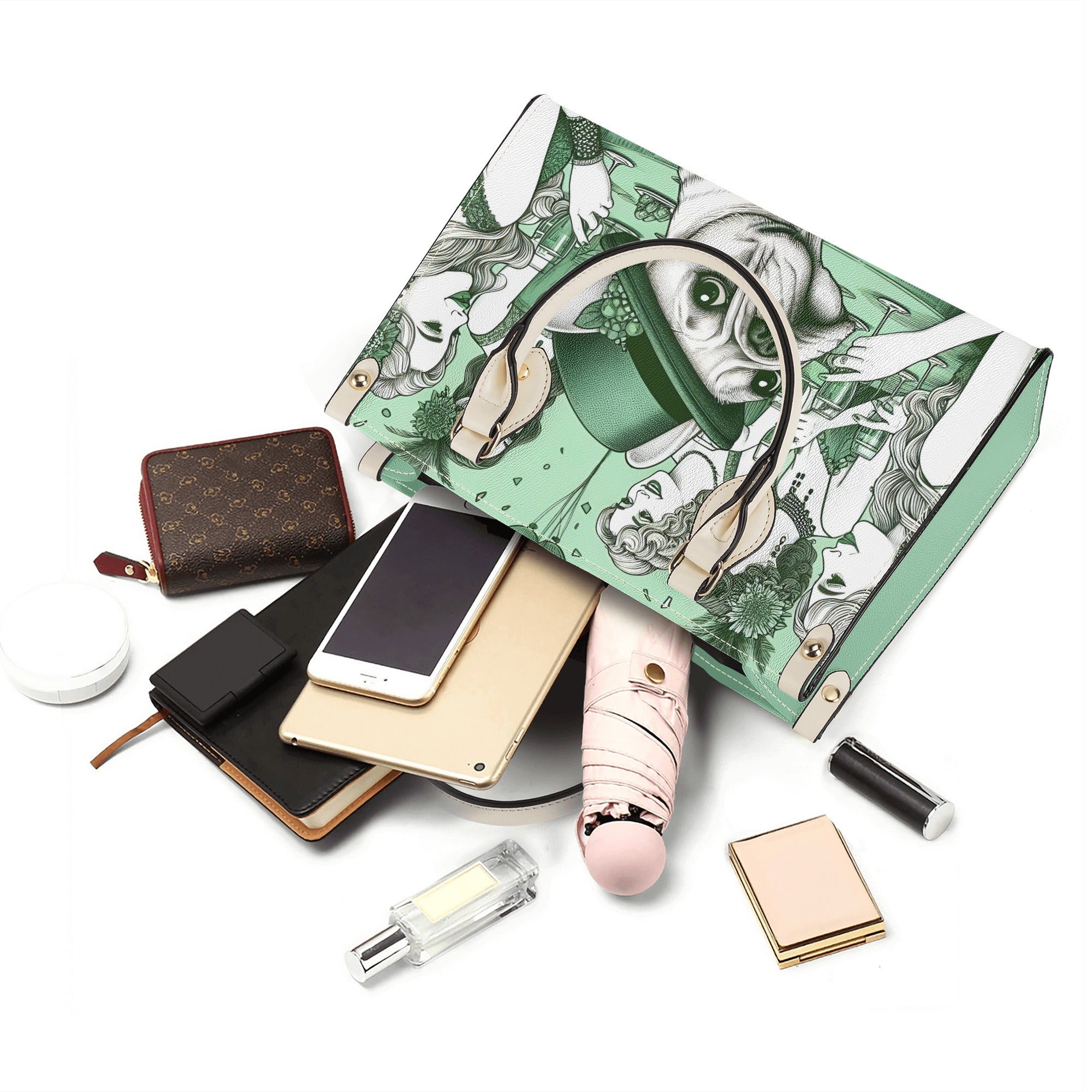 French Bulldog Lover Dixie Luxury Women Handbag Gift For Dog Lovers