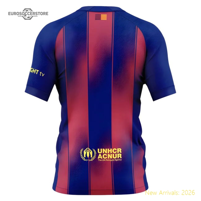 Premium 2025-2026 Fcb Main Jersey (kids) (eric 24) - Excellent Value