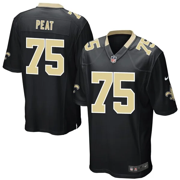 Performance New Orleans Saints Game Jersey - Premium Black NFL Fan ...