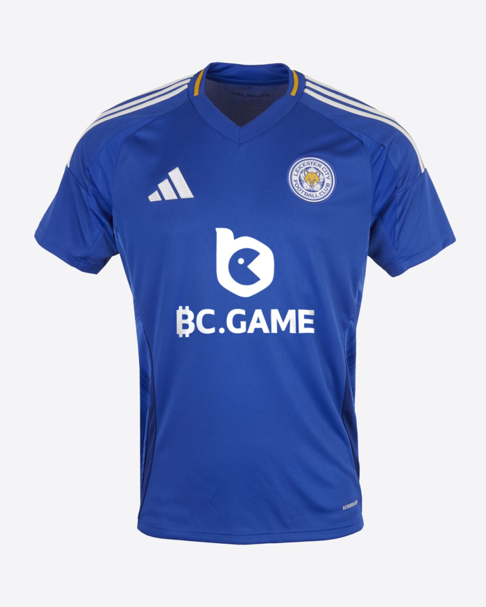 VESTERGAARD's 23rd Leicester City Home Jersey for the 24-25 season.