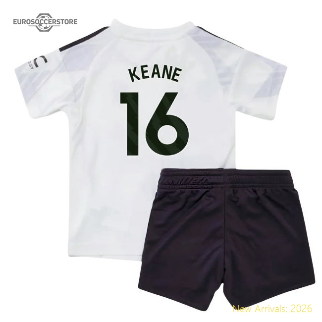 2025-2026 Man Utd Away Baby Kit (Keane 16) Fan Edition For Premier