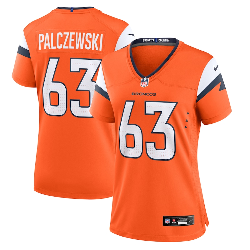 None Alex Palczewski DEN Broncos Energetic Premium-Quality Jersey