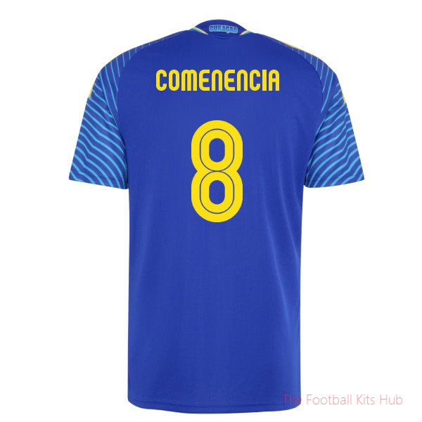 Curacao Home Shirt 2026-2027 Comenencia #8 Football Jersey