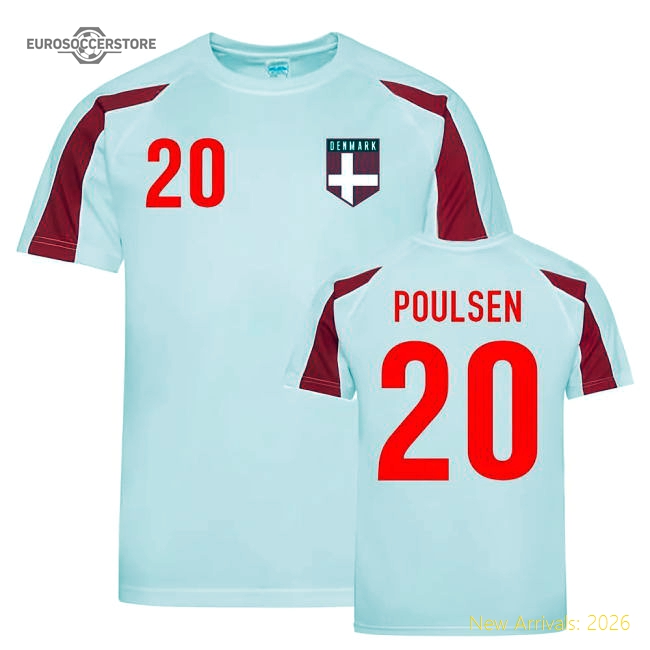 Denmark 2024-2025 Premium Training Jersey - Athletic Retro