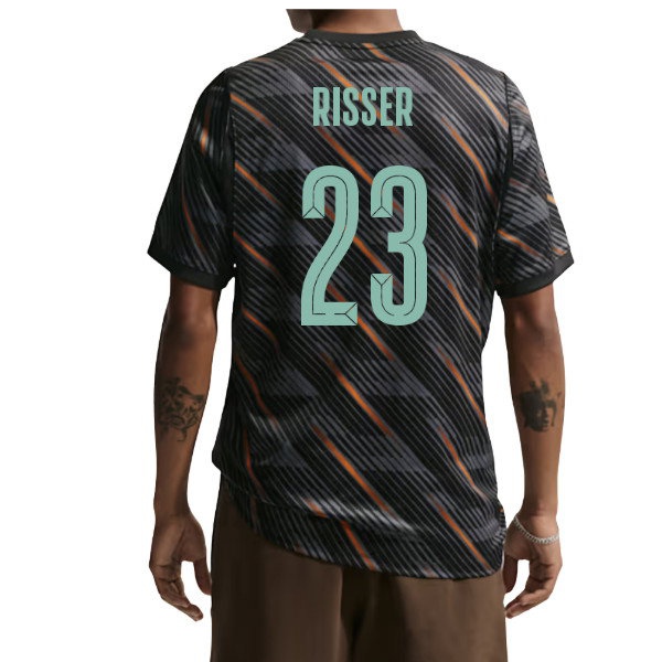 [ESK] 2026 2027 France Shirt Goalkeeper Kit (Black) (Risser 23)