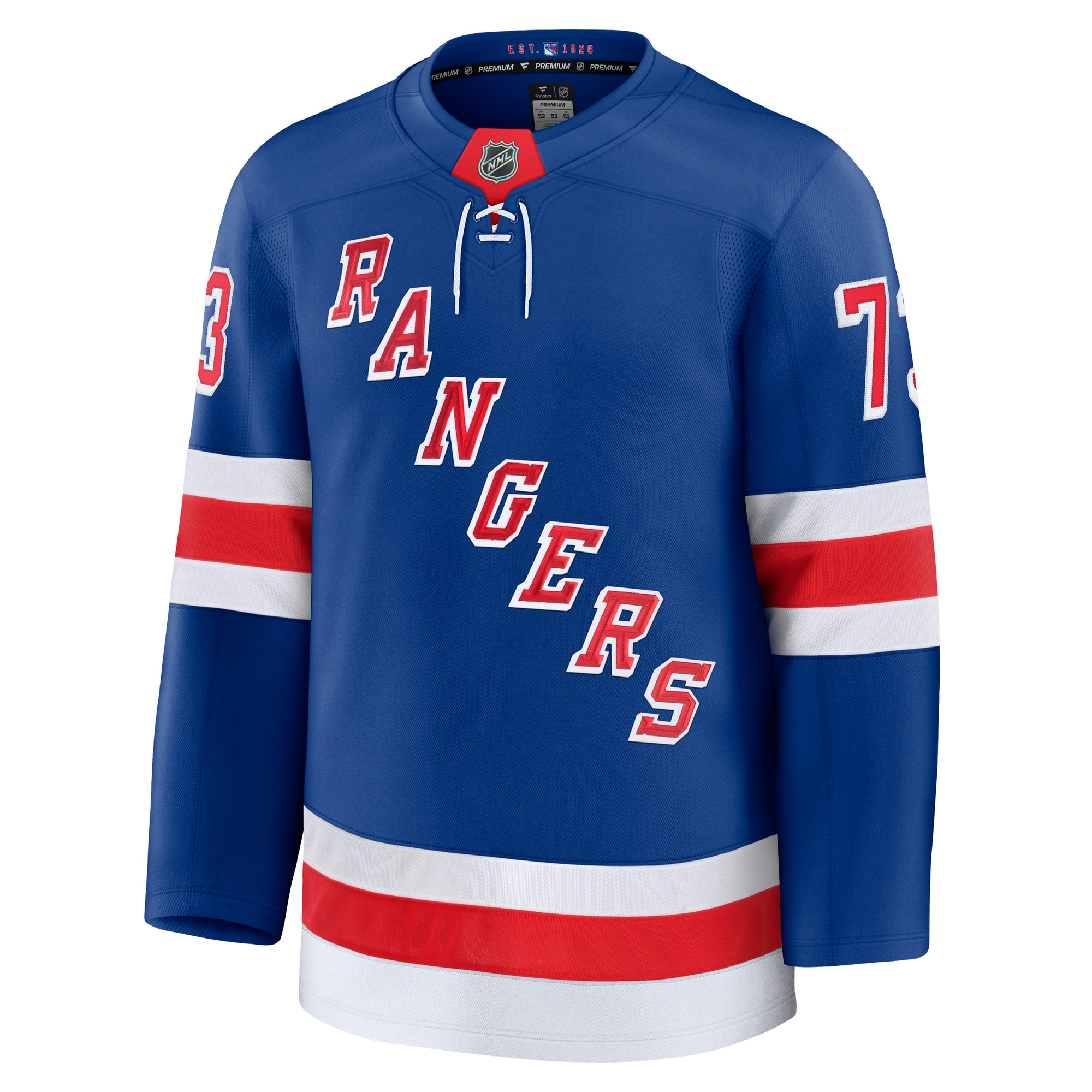 [LK] Matt Rempe New York Rangers Home Premium Jersey - Blue