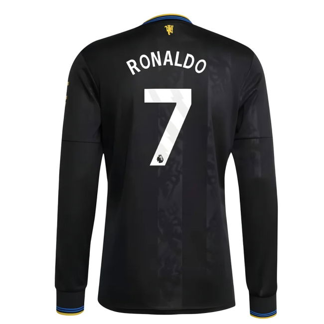 2025-2026 Man Utd Long Sleeve Third Top (Ronaldo 7)