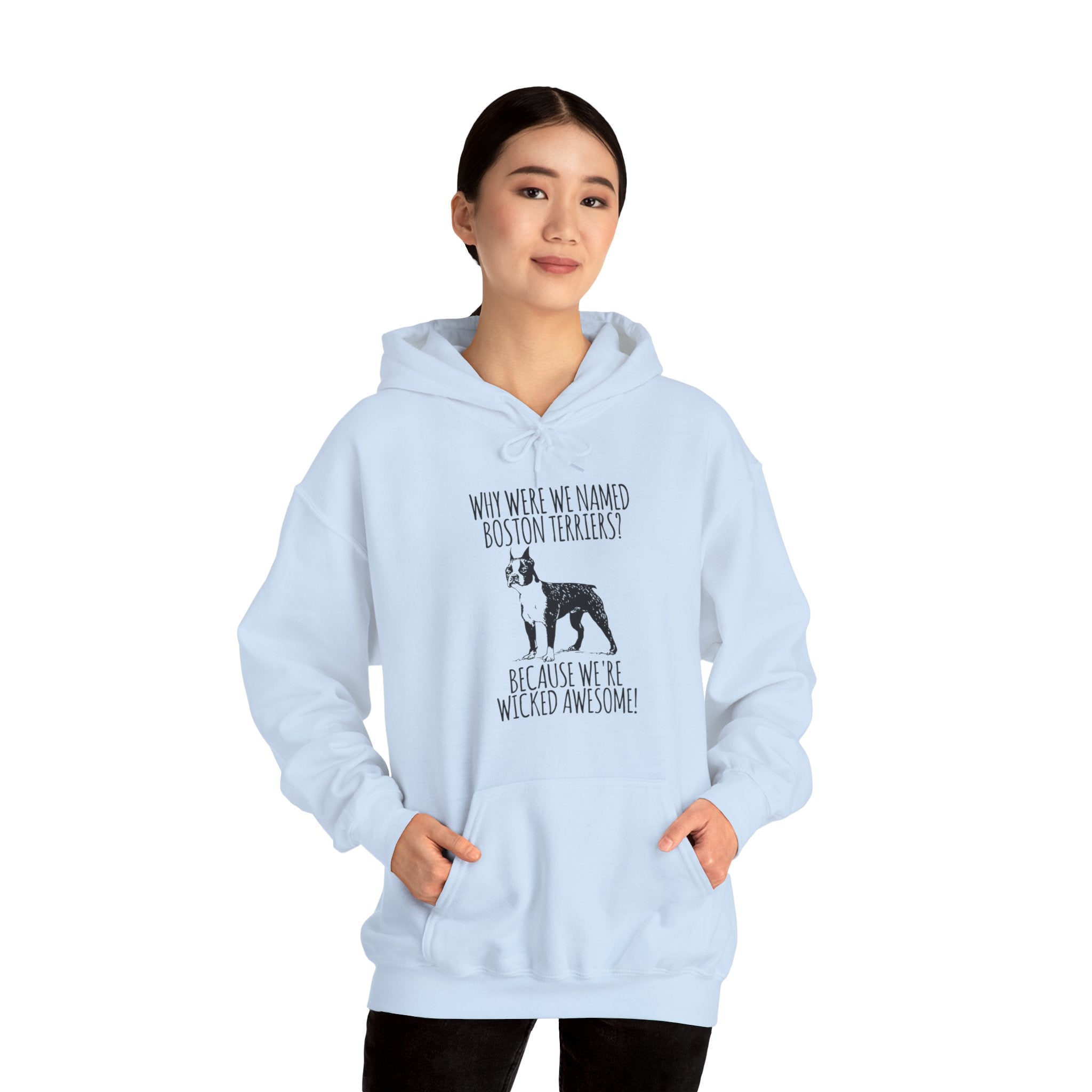 Unisex Hoodie For Boston Terrier Lovers Outdoor Style | Durable Build
