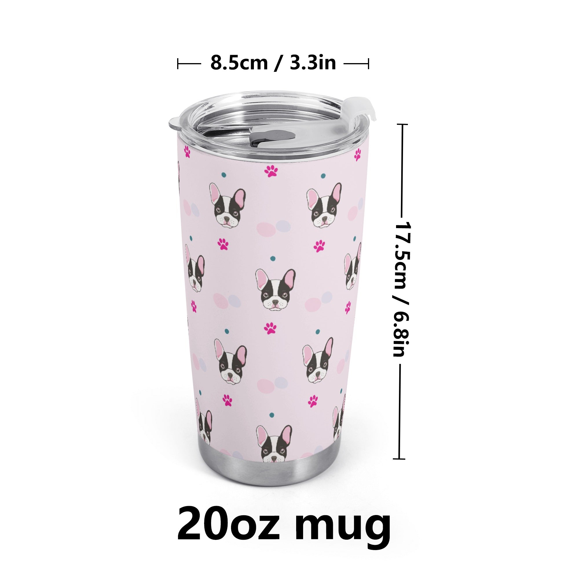 Piper - Breed-specific Tumbler For Frenchie Pups | Comfort Fit