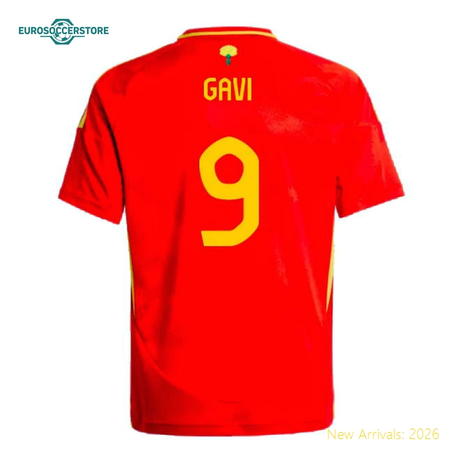 Premium Football Team Kids Jersey Gavi 2024-2025 Drycell
