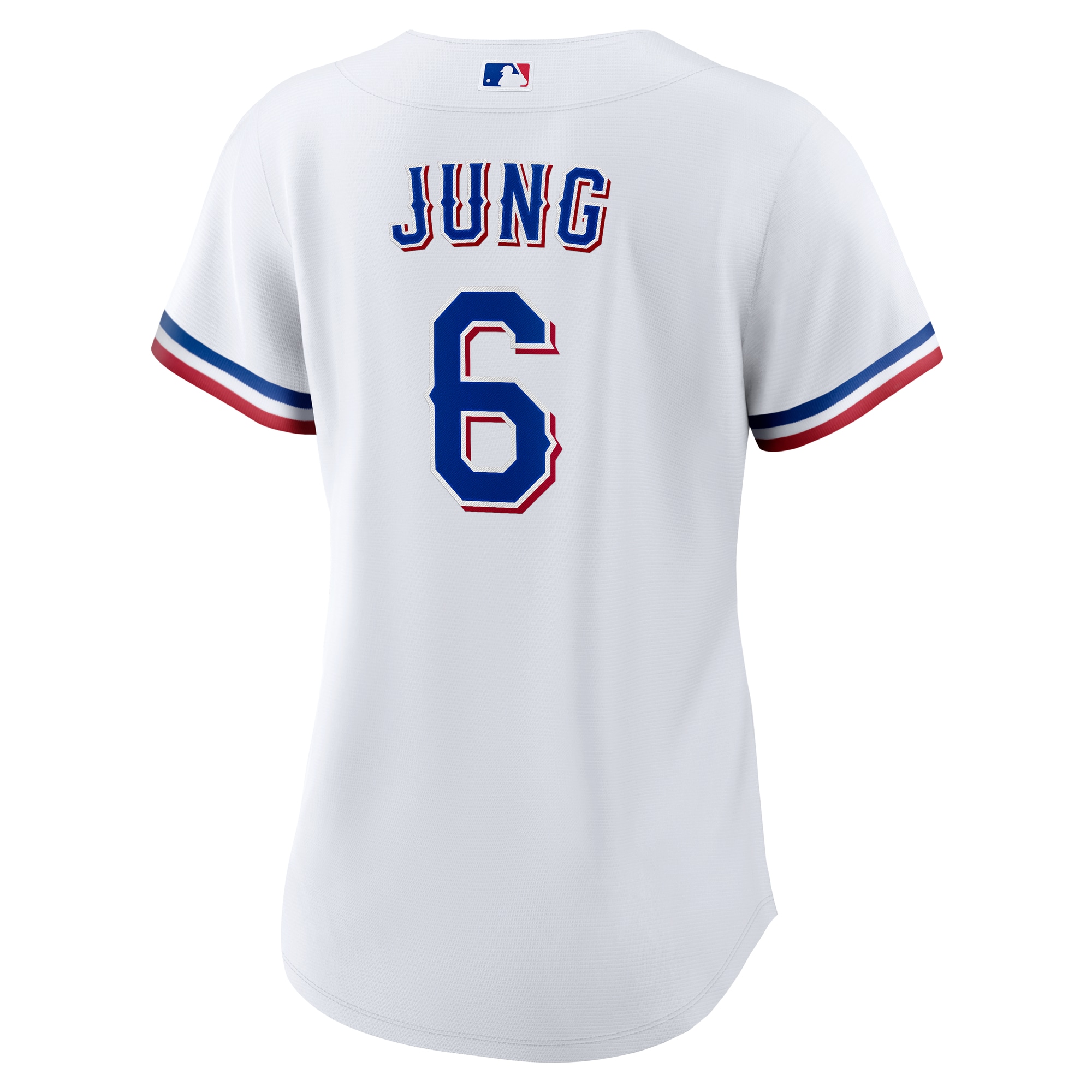 [LK] Josh Jung Texas Rangers Women's Home Replica Jersey - White
