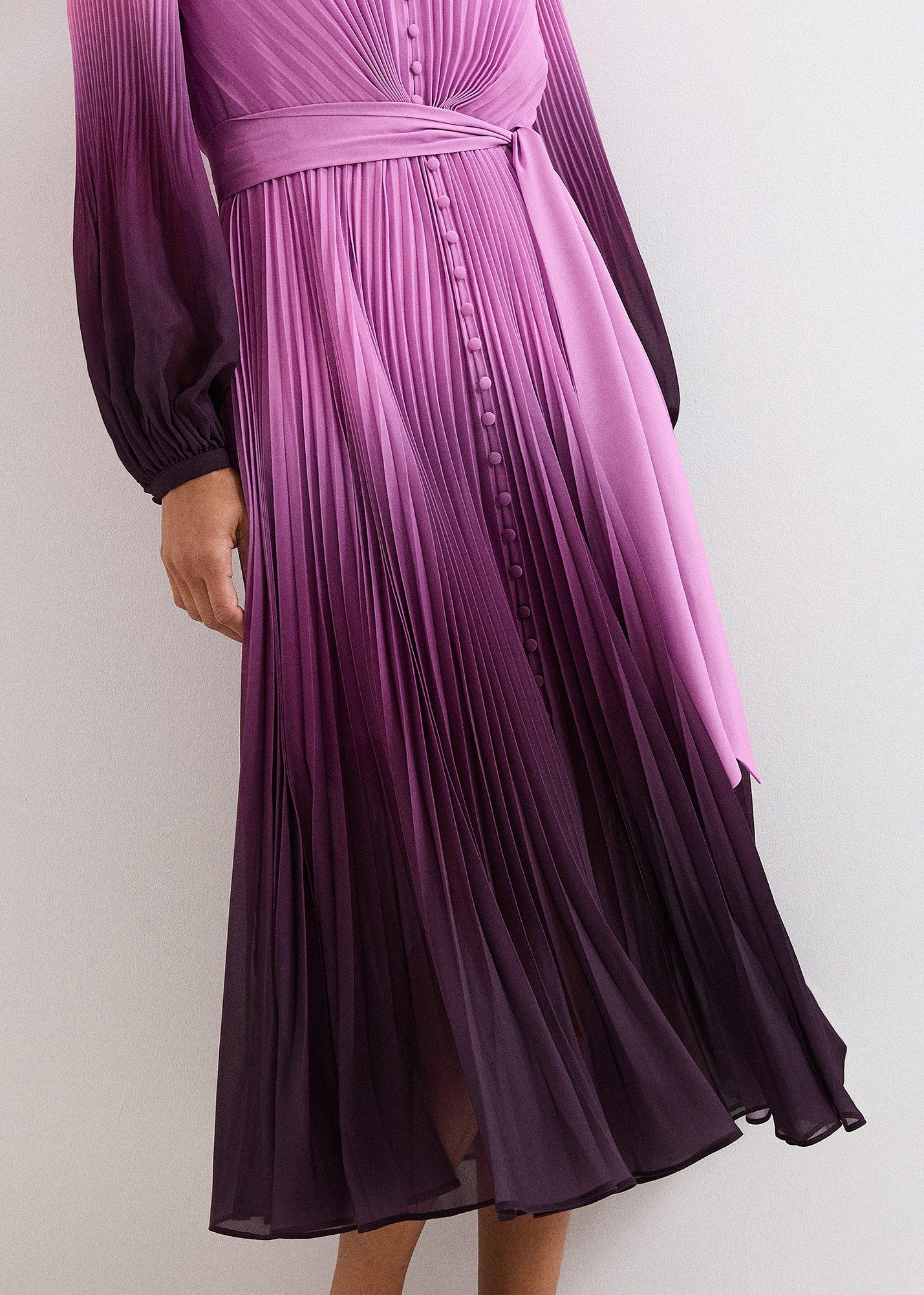 Mira Ombre Midi Dress