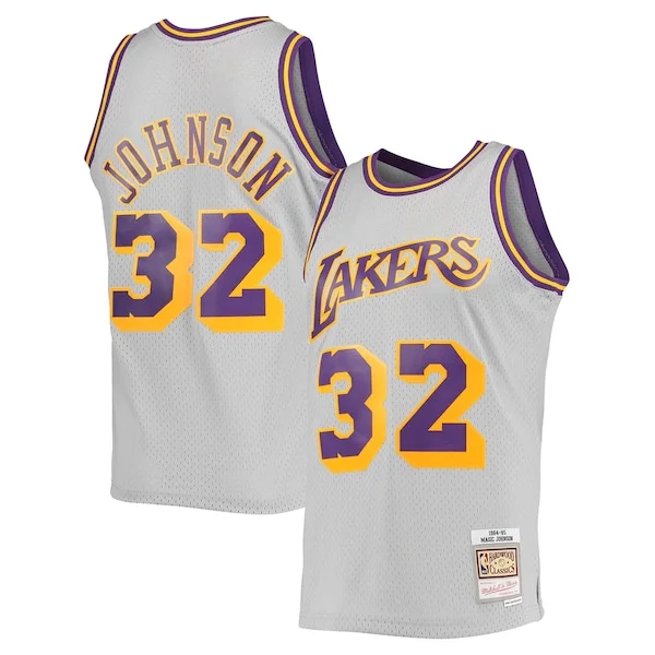 Magic Johnson LAL Swingman Jersey - top-tier NBA training basketball