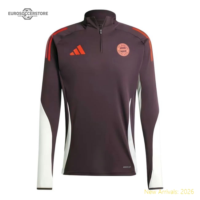 Performance 2024-2025 Bayern Munich Training Top (Shadow Maroon)