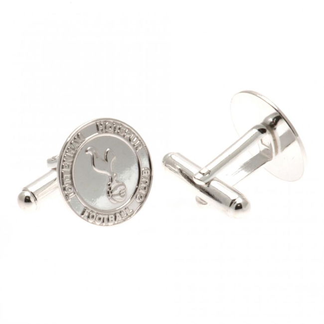 Tottenham Hotspur FC Sterling Silver Crest Cufflinks | Modern Fit