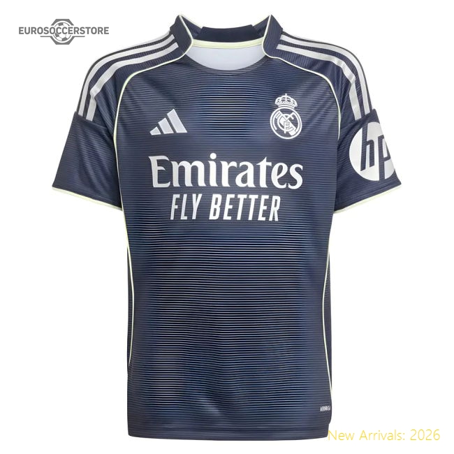 Excellent 2025-2026 Real Madrid Road Jersey (kids) - Concept Creation