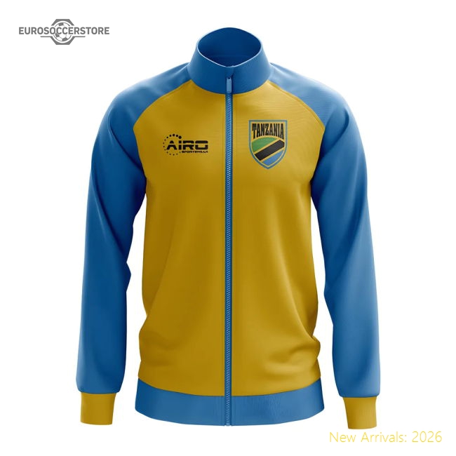 Tanzania Concept Football Track Jacket (yellow) - World Cup Edition