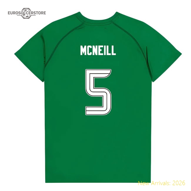 Celtic Poly T-shirt (Green/White) - Kids (McNeill 5)