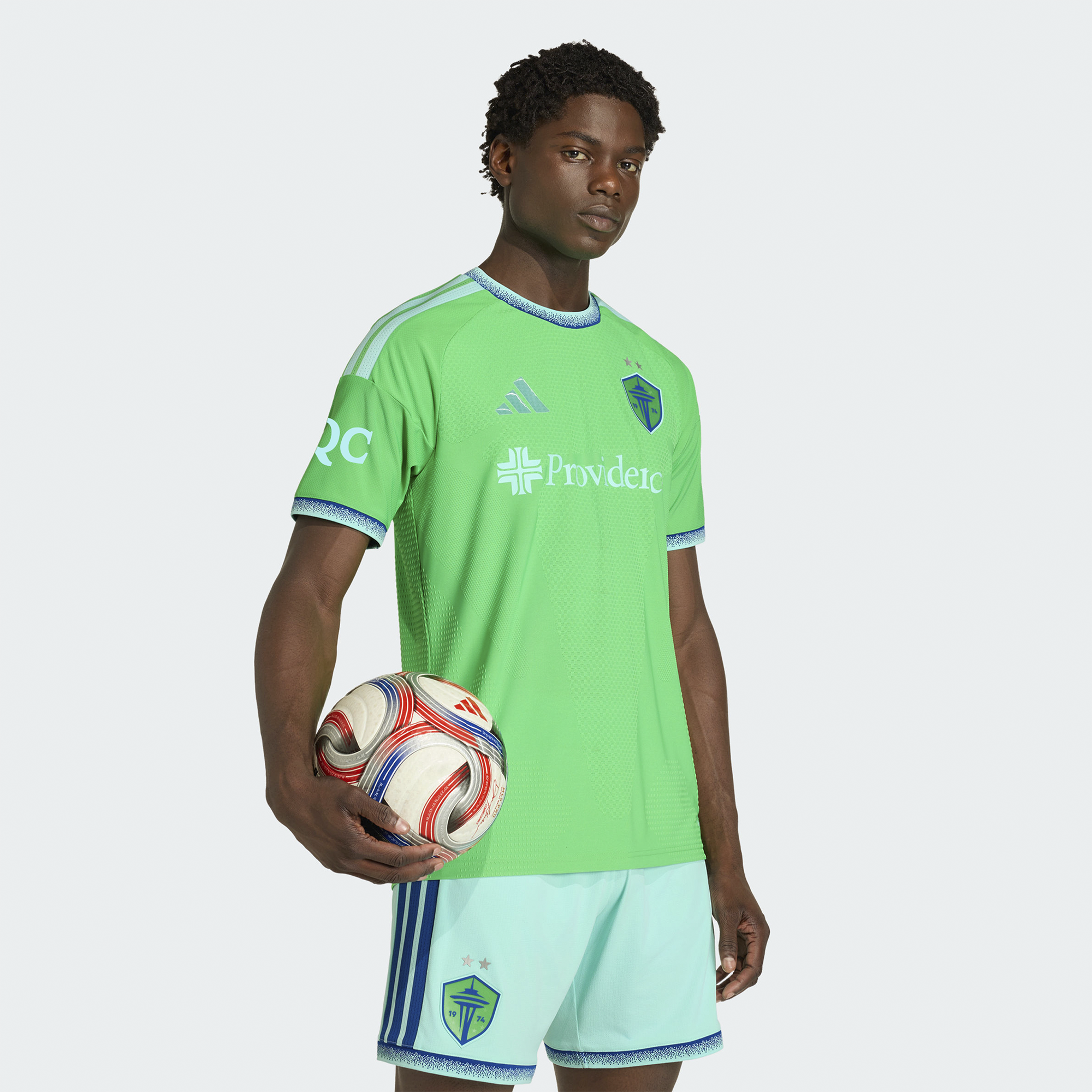 [SJH] Seattle Sounders FC 2026 The Evergreen State Kit On-Field Authentic Patch Jersey - Rave Green