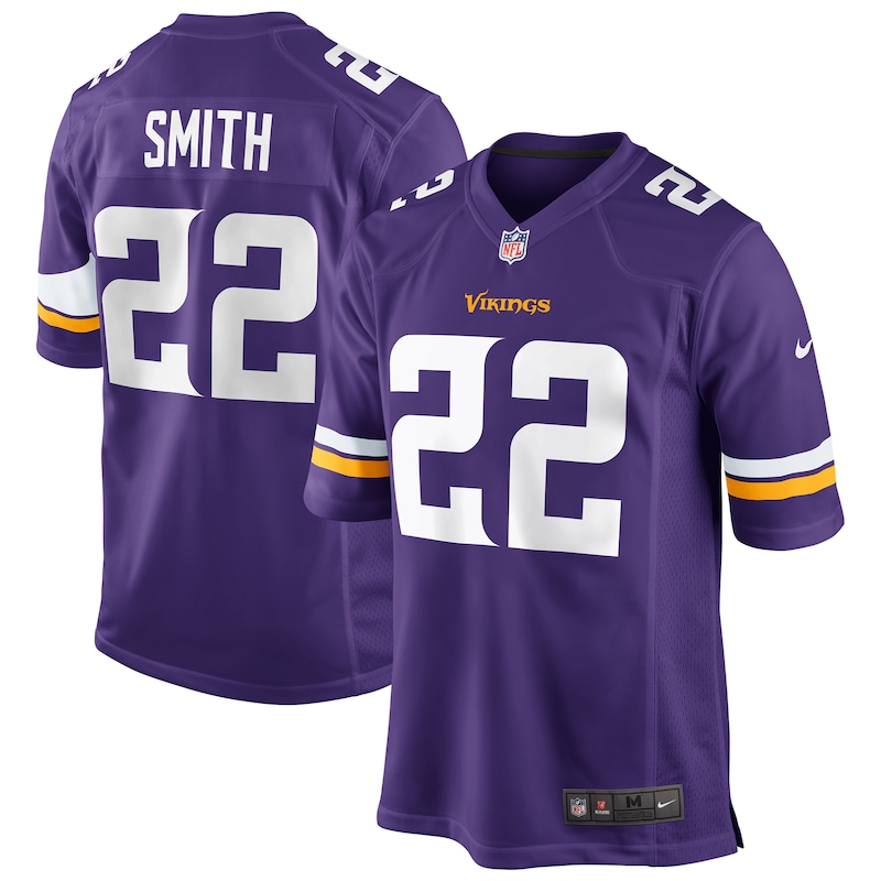 None Harrison Smith MIN Vikings Affordable Game Jersey for NFL Fans