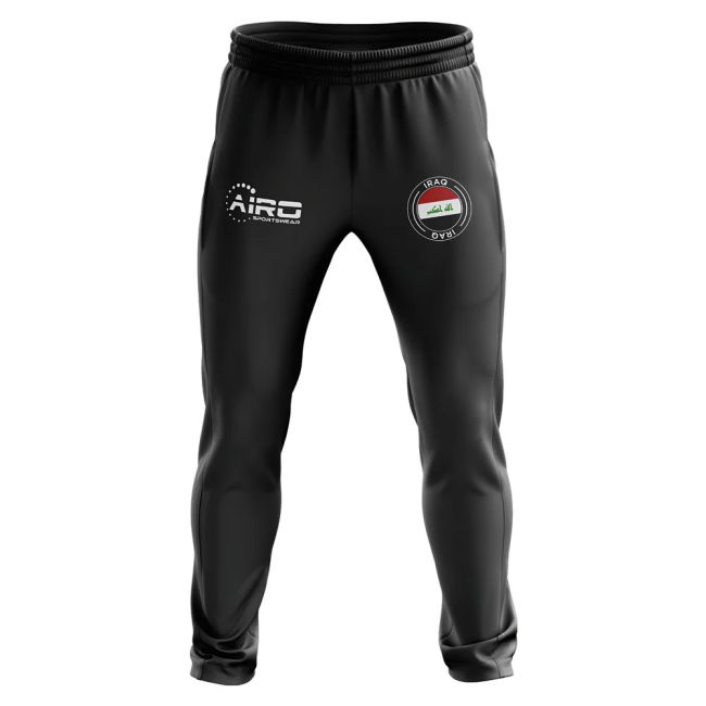 Fan-Favorite Championship Iraq Concept Football Training Pants (Black)