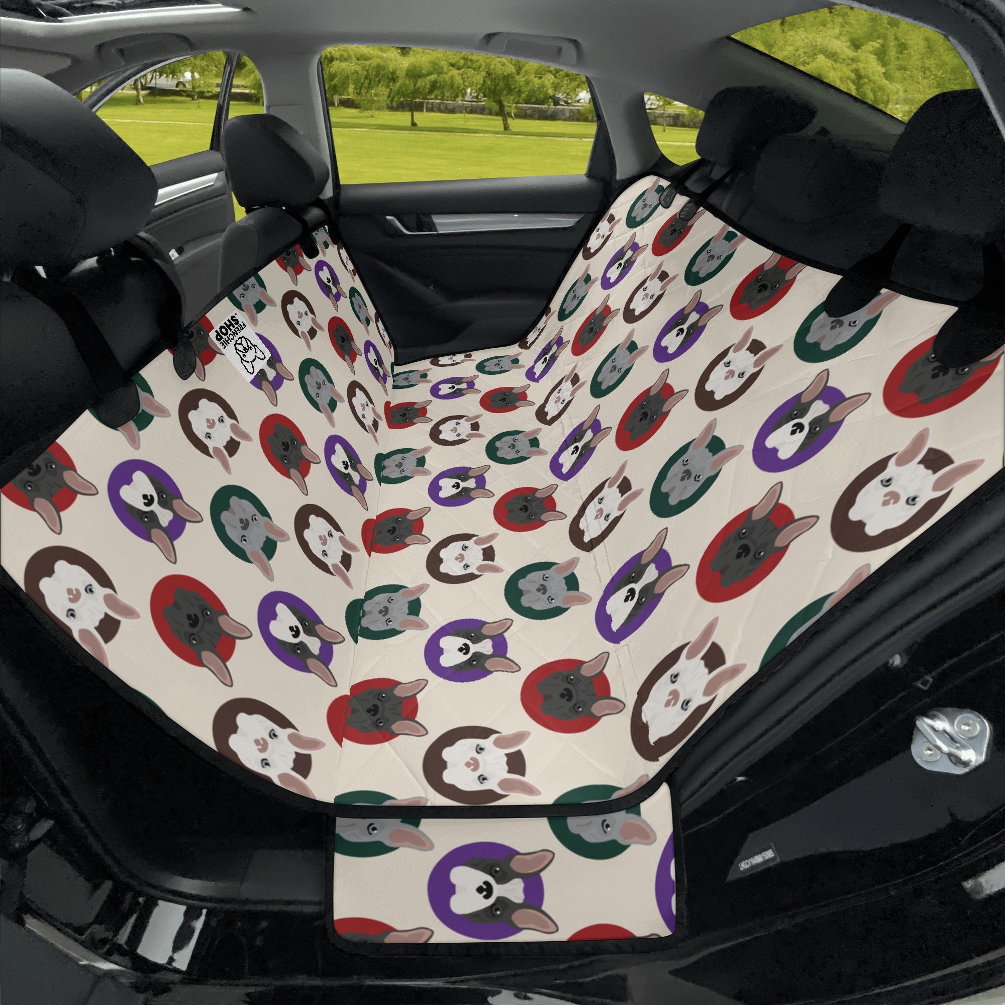 Spud - Breed-specific Car Pet Seat Covers For French Bulldog Indoor Use