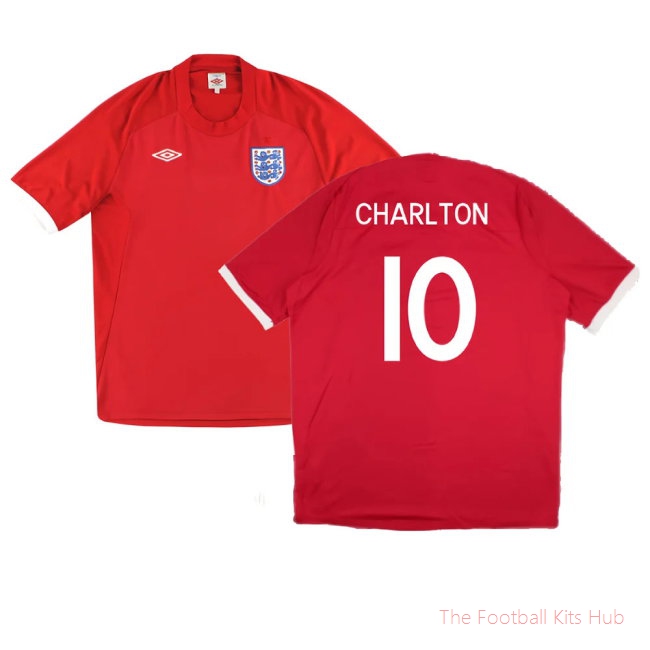 2010-2011 England Away Shirt (Charlton 10)
