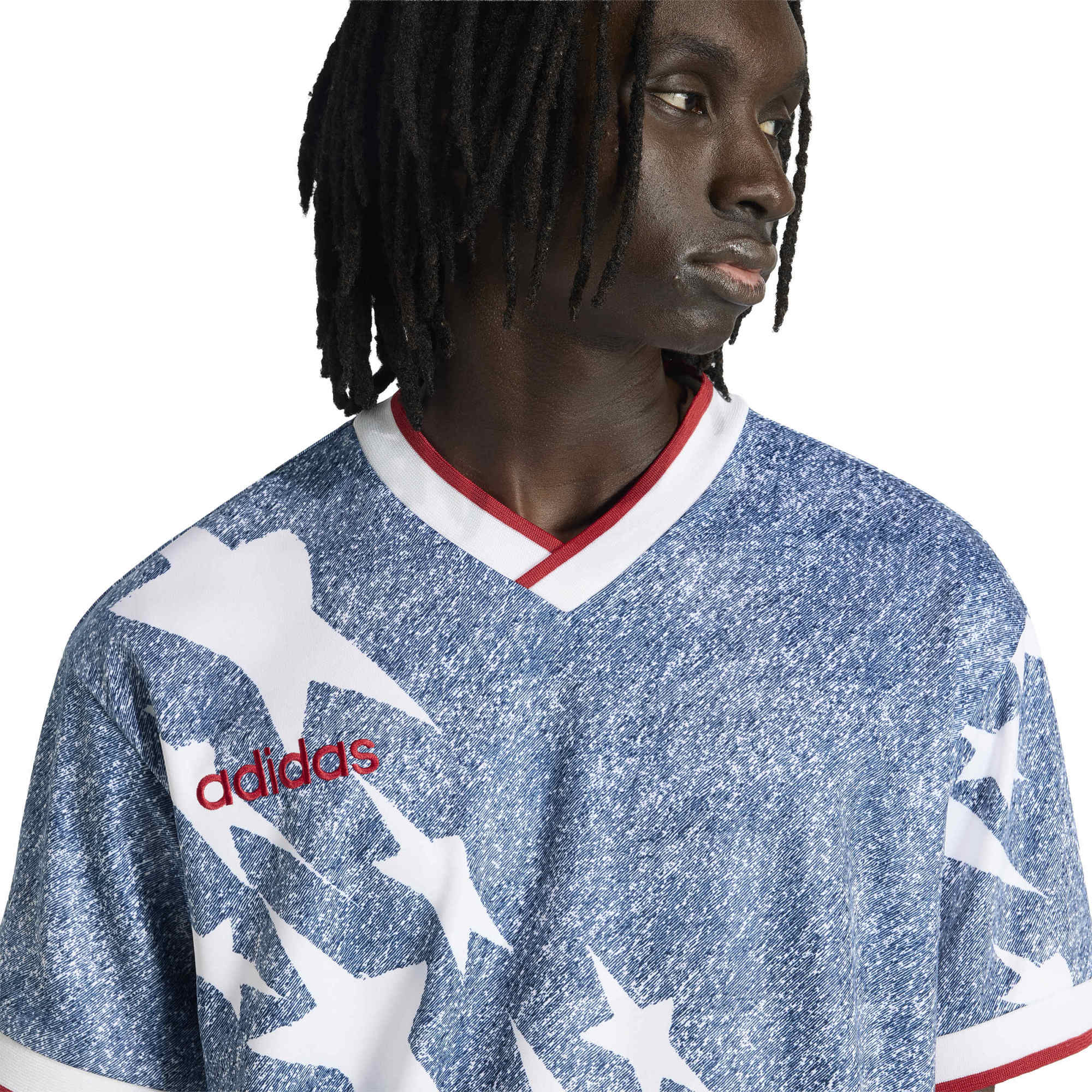 [ESK] USA 1994 Denim Graphic Fashion Jersey - Blue